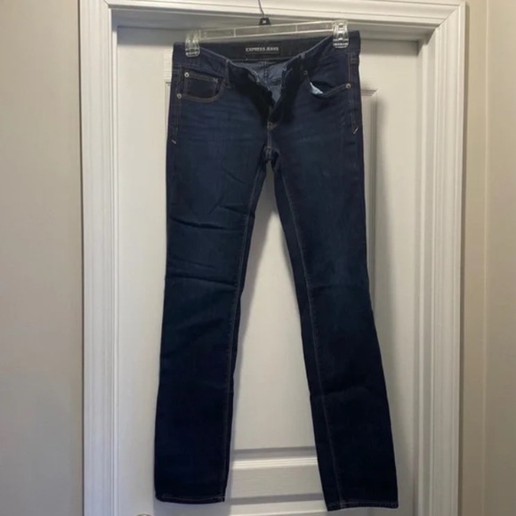Express jeans skinny low rise 6R EUC - Picture 1 of 1